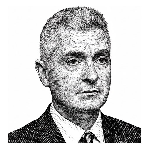 Portrait after a photograph by Mašina, via Wikimedia Commons, CC BY 4.0 Woodcut portrait of Ilija Srdanović, after a photograph by Mašina, via Wikimedia Commons, CC BY 4.0